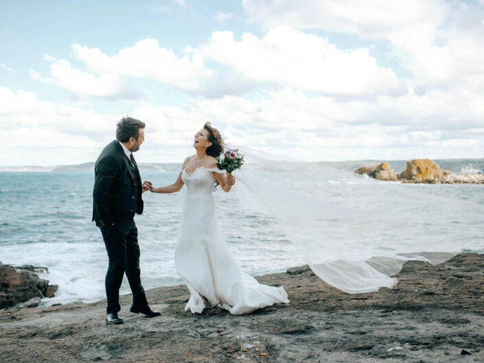 şile düğün fotoğrafları Kumsalda dış çekim gelin damat dış çekim istanbul düğün fotoğrafçısı Düğün fotoğrafçısı